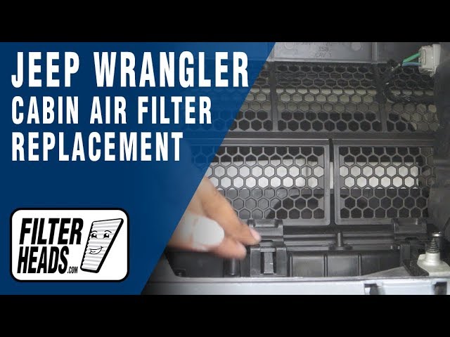 Total 63+ imagen 2001 jeep wrangler cabin air filter location