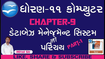 CH9 Part1 How to Use Base&create DATABASE|database management system |database|databasedefinition