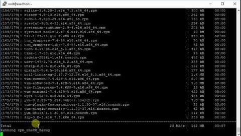 How to update centos