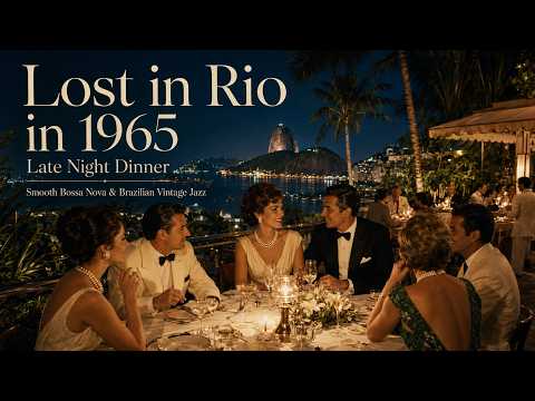 "Lost in Rio in 1965" - Smooth Bossa Nova | FOR LATE NIGHT DINNER 🍷