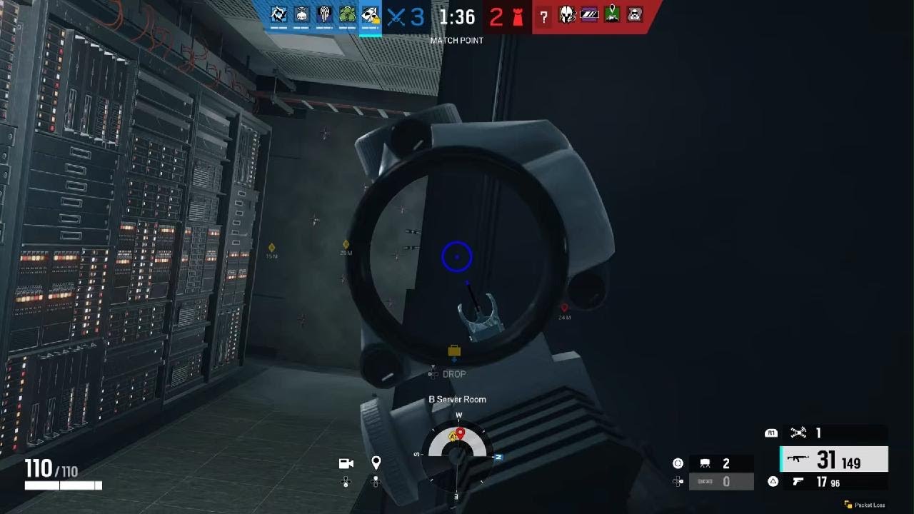 Tom Clancy's Rainbow Six Siege 1v4 clutch - YouTube