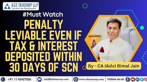 Boete kan worden geheven, zelfs als belasting en rente binnen 30 dagen na SCN worden gestort || C...