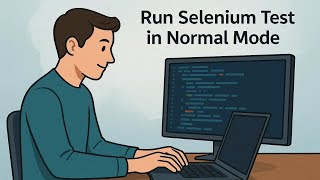 Run Selenium Test in Normal Mode