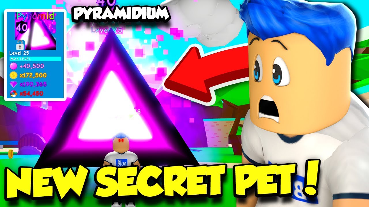 I Got Traded The Pyramidium Secret Pet In Bubble Gum Simulator