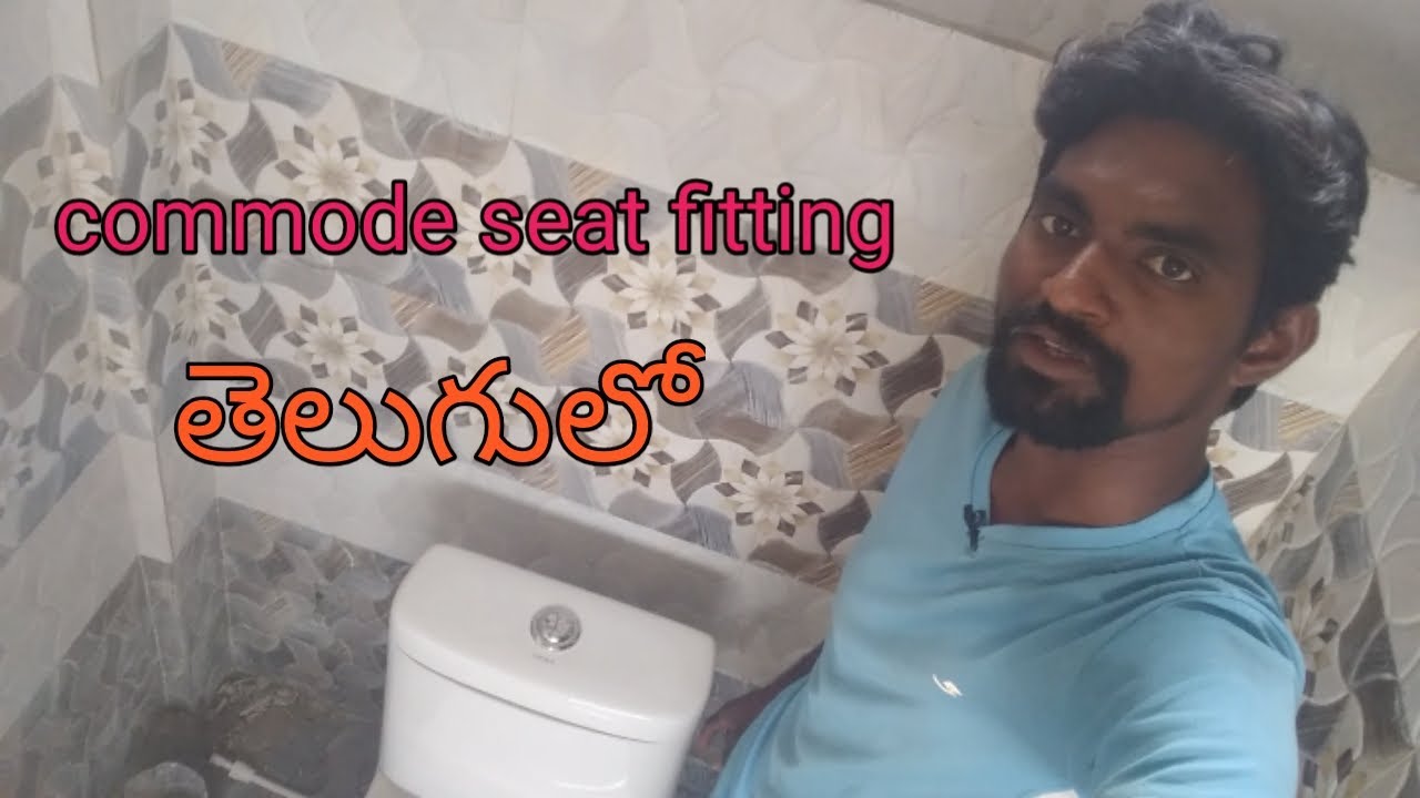 how to new western toilet fitting in telugu YouTube