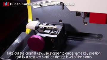【SEC-E9】Duplicate a double sided standard key by the function of “Duplicating Key”