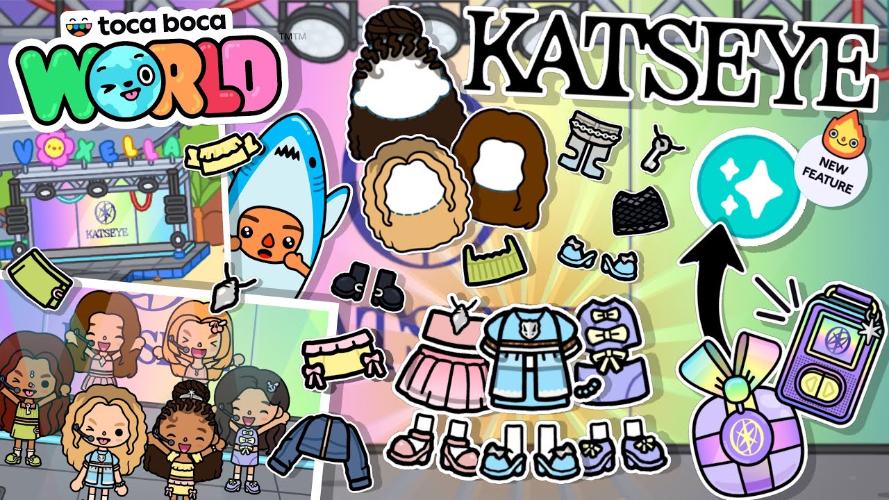 Toca Boca X KATSEYE Style Pack Review! (OUT NOW!) + New Update and ...