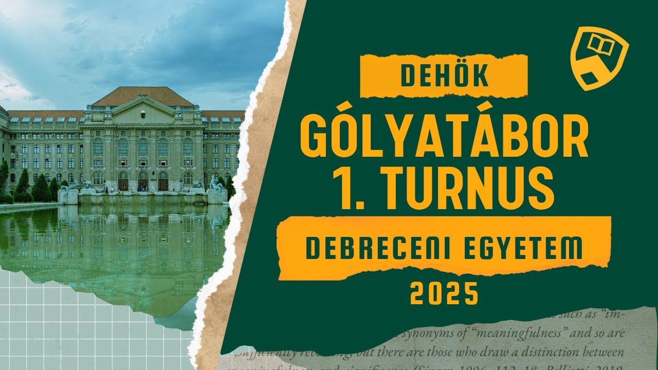 DEHÖK Gólyatábor 1. turnus aftermovie 2025