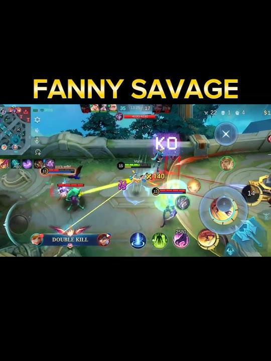 FANNY 1 VS 5 SAVAGE! BUILD SUSTAIN KEMBALI?! #mobilelegends #mlbb #fanny