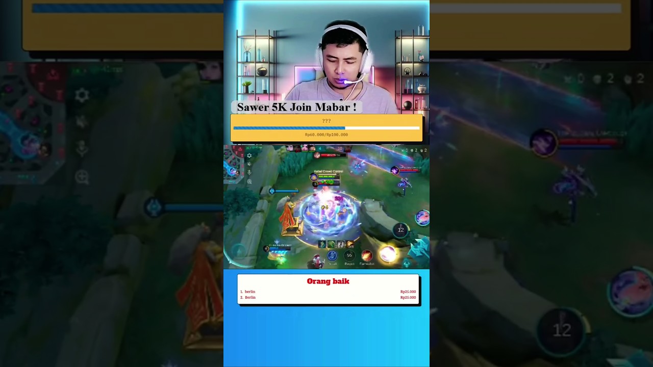 Tank Gloo vs Tank Hylos & Belerick #mobilelegends #mlbb #reels