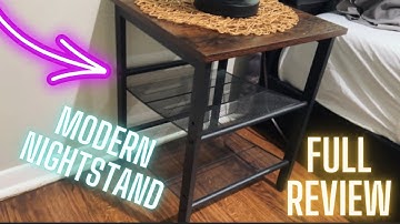 Cool Modern Nightstand Set of 2 FULL REVIEW
