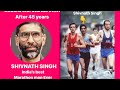 Shivnath singh   mens marathon olympic games montreal 1976 running olympics marathon montreal