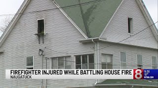 ‘Mayday’ called during Naugatuck fire