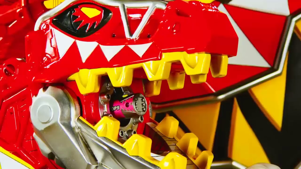 Power Ranger Dino Super Charge | Tyler Modo Batallador T-Rex Super ...
