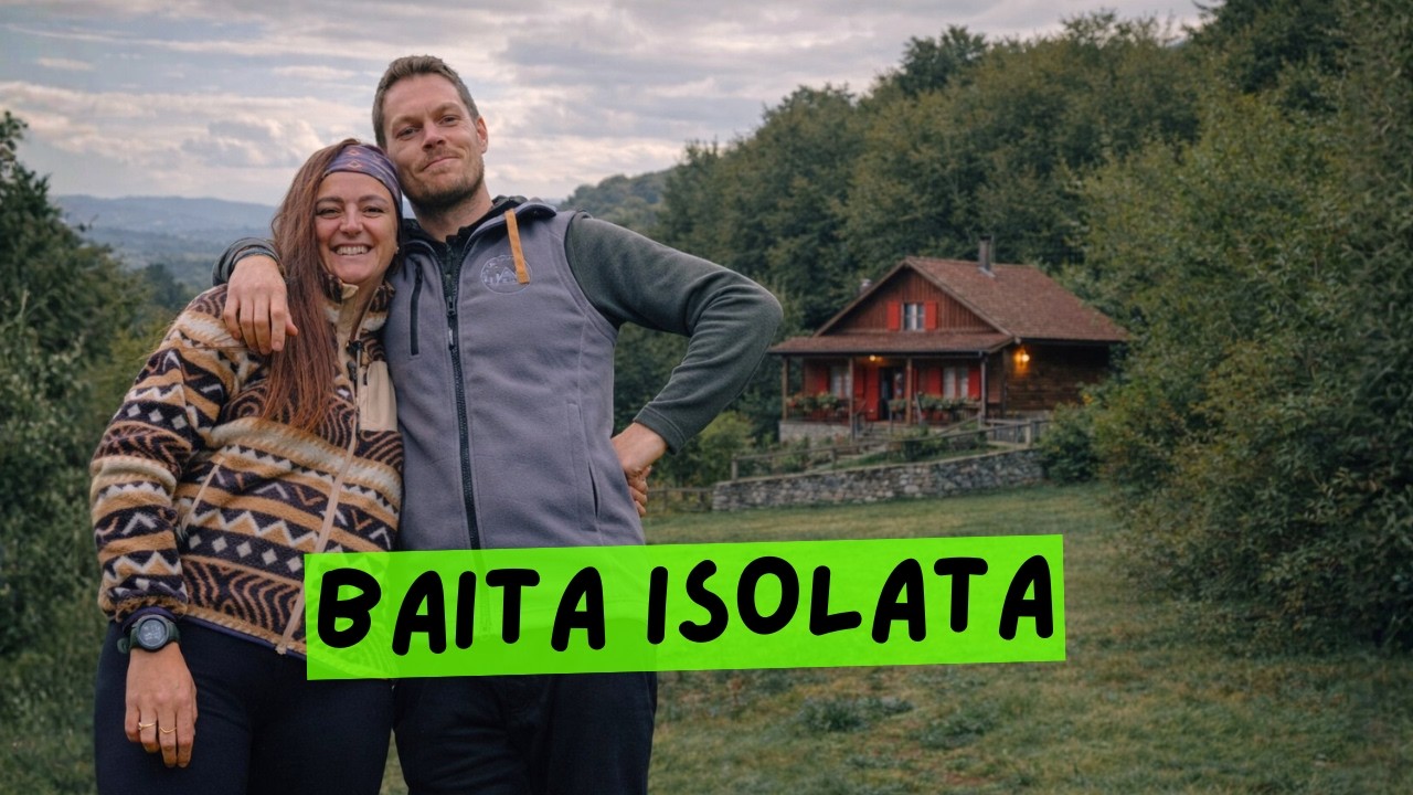 Vivono in una baita nel bosco (40 minuti a piedi per arrivare)
