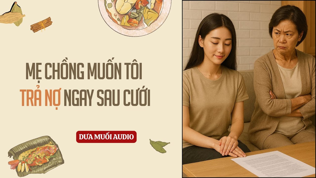 Mẹ Chồng Muốn Tôi Trả Nợ Ngay Sau Cưới | Dưa Muối Audio
