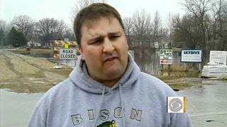 Severe flooding in North Dakota