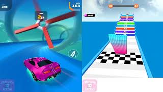 Race Master 3D VS Canvas Run Gameplay Ep 1  Which is Better???