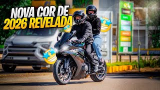 1ª Noturno com a NOVA cor da DAYTONA 660 2026 😍 