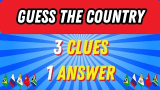 🌍 Guess The Country From 3 Clues screenshot 2