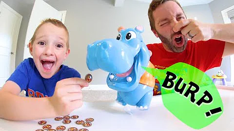 Father & Son PLAY BURPING BOBBY! / (Gross Green Bu...