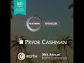 Roth 38th Annual ROTH Conference Platinum Sponsor Pryor Cashman LLP