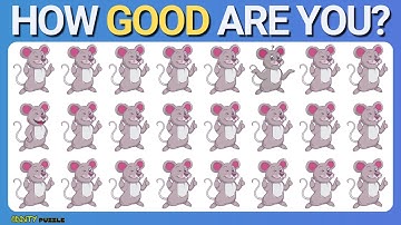 🔴 Find the ODD One Out - How Fast Are You?! [ From Easy to Impossible Level ]