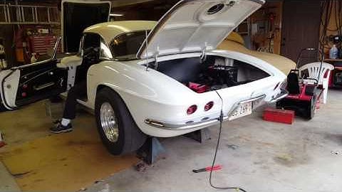 62 corvette open headers