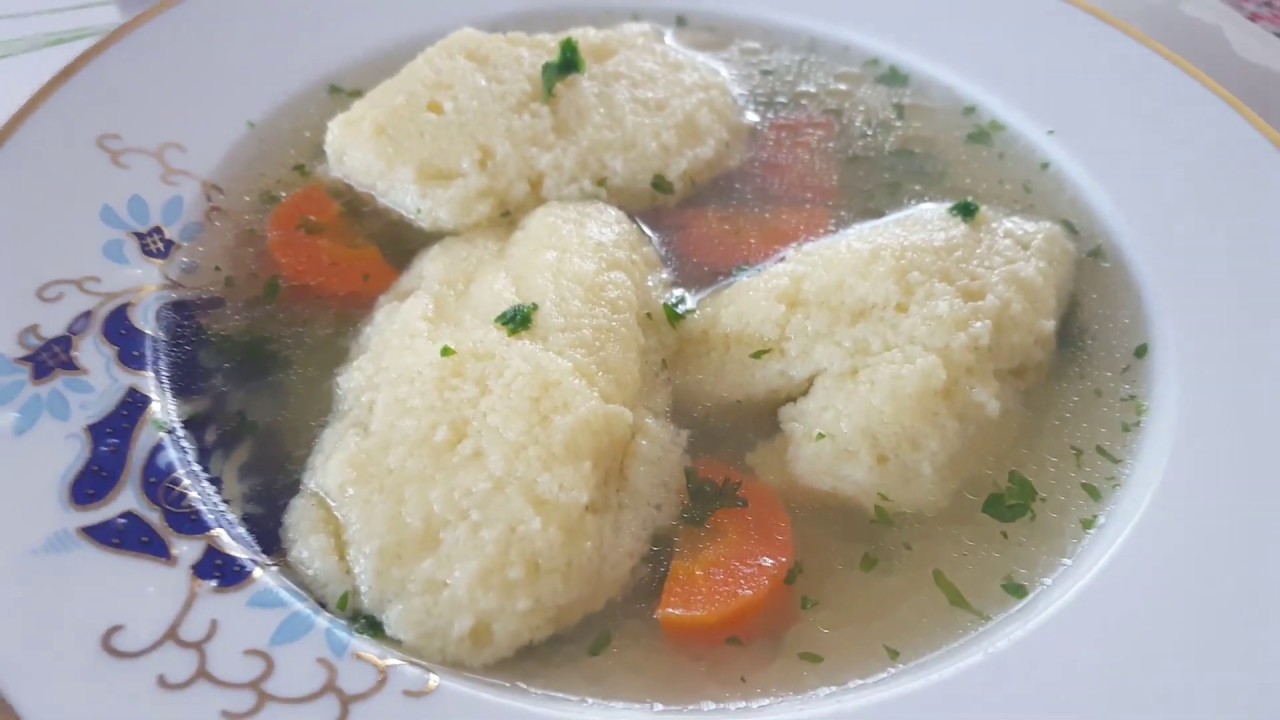 Supa Cu Galuste De Gris Delicioasa Youtube 