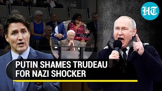 'Idiot, Scoundrel': Putin Blasts Trudeau As Canada Honours Nazi Veterans | Watch