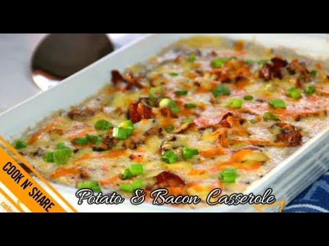 Video: Casserole Kentang Dengan Bacon