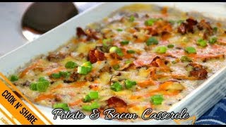 Bacon potato bake - recipe