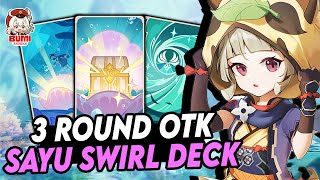 A Fast Double Anemo Deck! Sayu Swirl Hypercarry | Genshin TCG