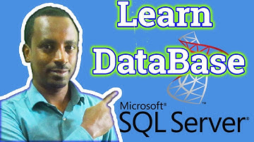 🛑 SQL Server create table , queries || Amharic || PART 1