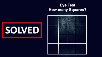Eye Test How Many Squares Answer (SOLVED)