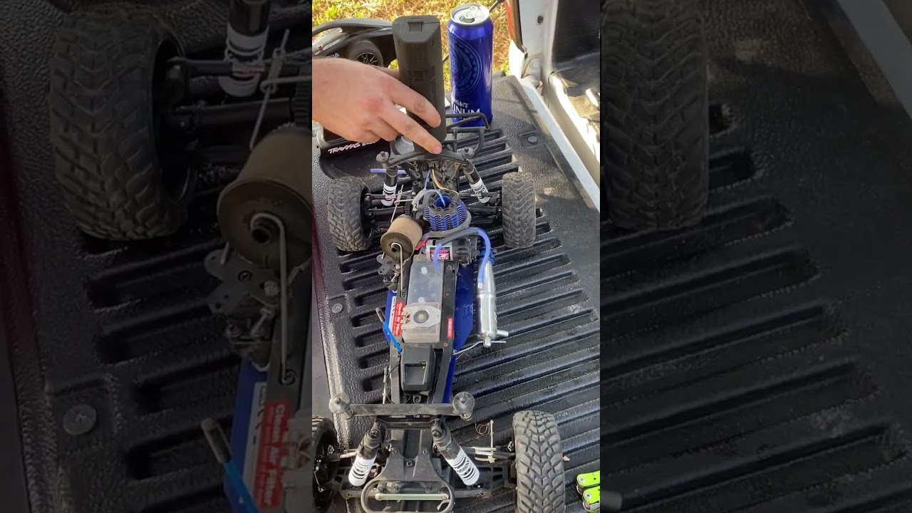 Nitro Slash Aluminum Exhaust First Start