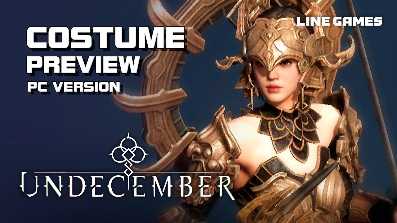 Undecember - Costume Preview (Unboxing Test) - PC/Mobile - KR/EN