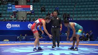 18 Ww - 65 Kg K. Aksoy Tur V. F. Camara Gui