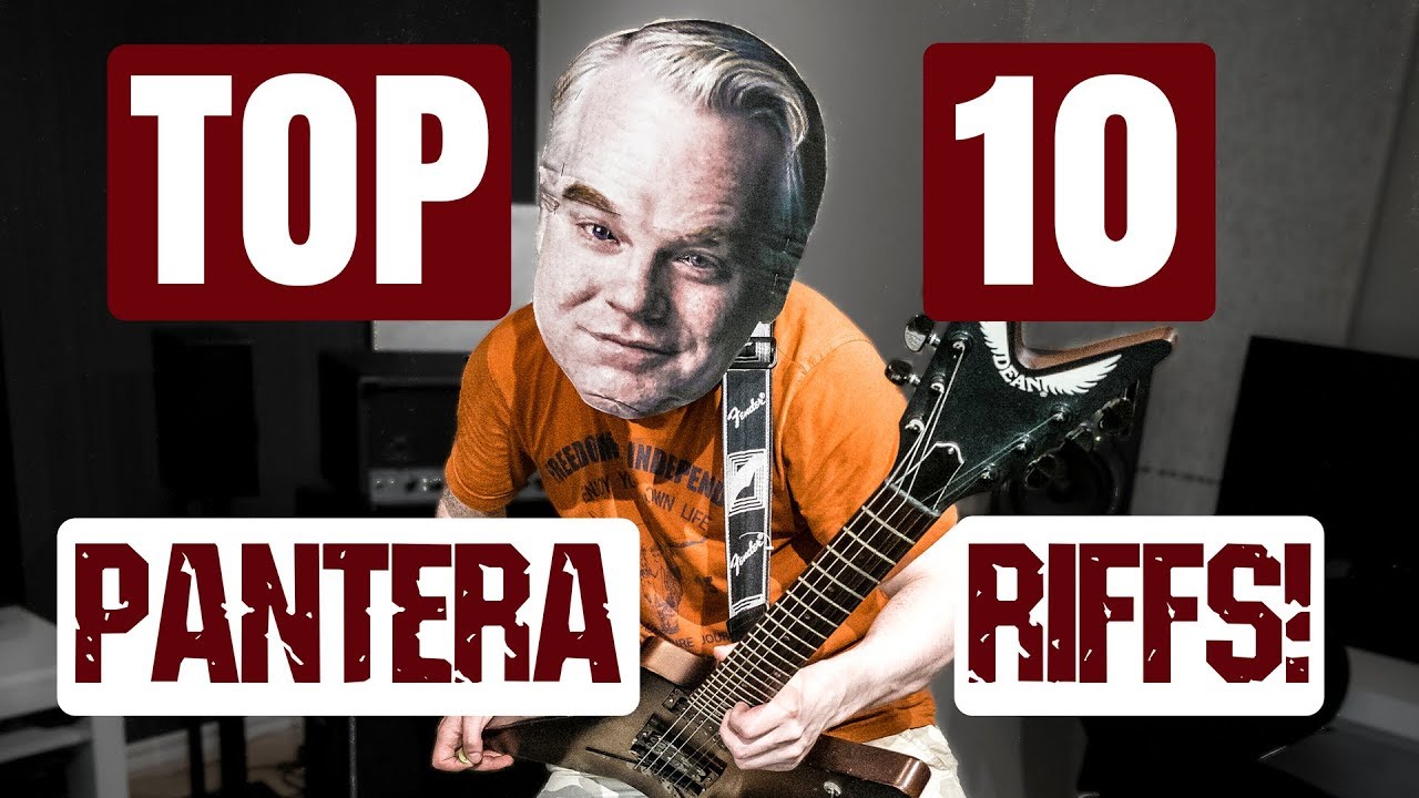 Top 10 Pantera Riffs Medley - YouTube