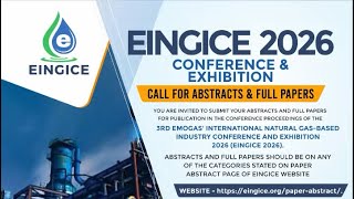 EINGICE 2026 CALL FOR ABSTRACTS & FULL PAPERS!