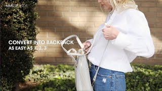 MMS Brands | The Daisy Convertible Backpack Purse