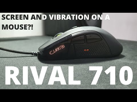 SteelSeries Rival 710 | A Mouse with OLED Screen and Vibration Feedback!