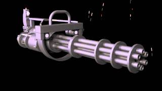 CINEMA 4D:MINIGUN