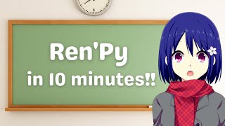 RenPy Tutorial for Beginners | Create a Visual Novel Game with Ren'Py screenshot 5