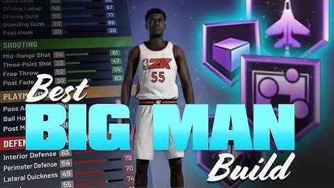 MOST OVERPOWERED CENTER BUILD IN NBA 2K20! *INSANE* BEST BIG MAN BUILD! CRAZY BADGES!