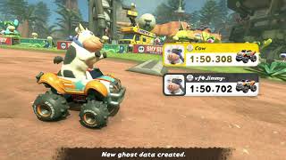 day 1  Wr Dino Dino Jungle  0150308  Frozen mario Kart World