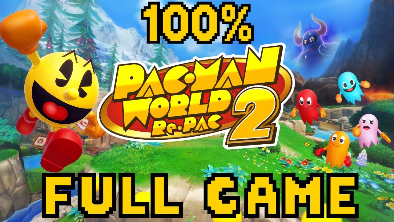 PAC-MAN WORLD 2 Re-PAC 🟡 | Full Game 100% - YouTube