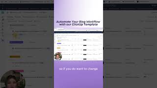 This ClickUp Template Saves Me 5 Hours Weekly #Productivity #Shorts