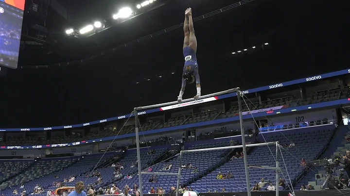 Charleigh Bullock  - Uneven Bars  - 2025 Xfinity U.S. Championships  - Junior Women Day 1