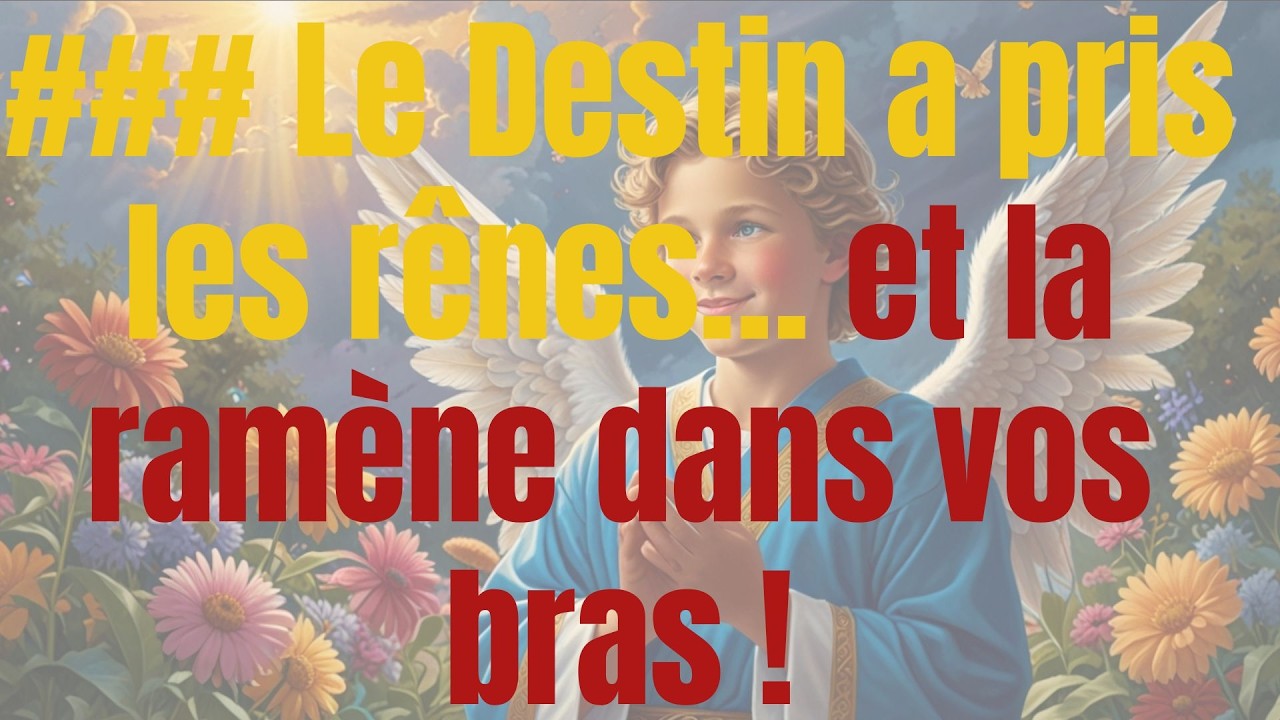 ### Le Destin a pris les rênes… et la ramène dans vos bras !